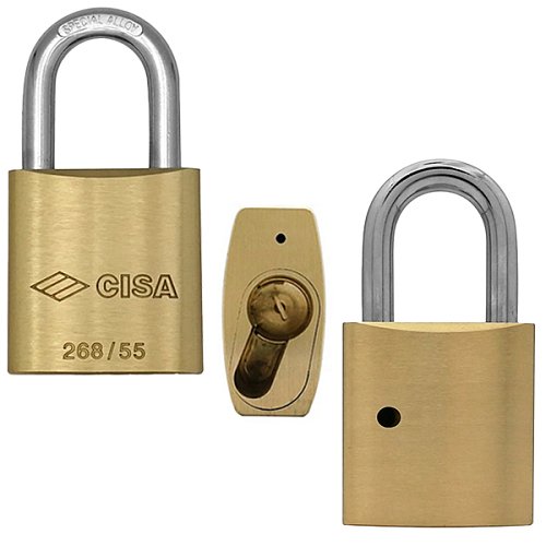 Уникальная новинка: навесной замок CISA 26810.55 без цилиндра